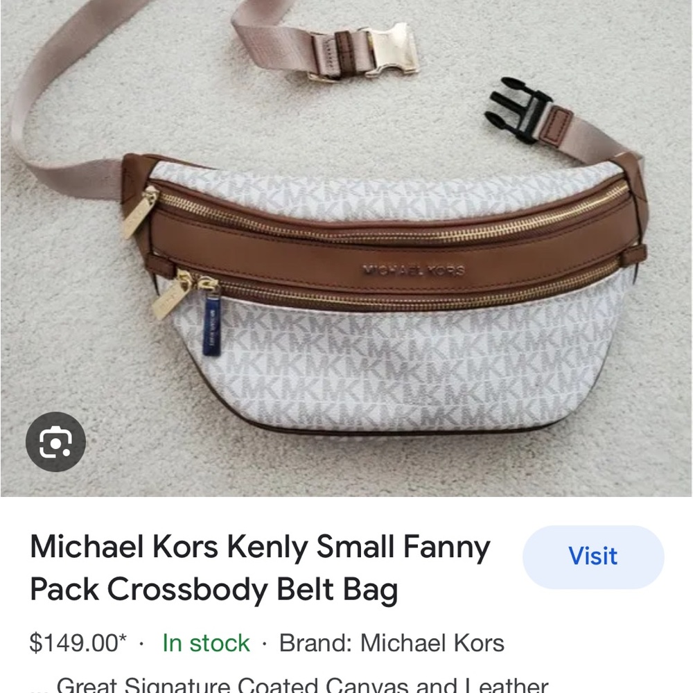 michael kors kenly fanny pack